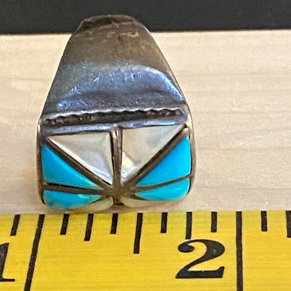 Vintage Men’s Navajo Ring Sz 9.5. - Picture 8 of 10